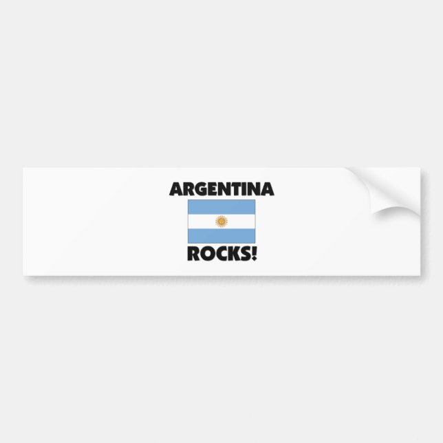 Autocollant De Voiture Roches de l'Argentine (Devant)