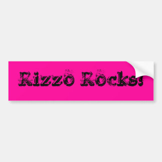 Autocollant De Voiture Roches de Rizzo ! Adhésif pour pare-chocs
