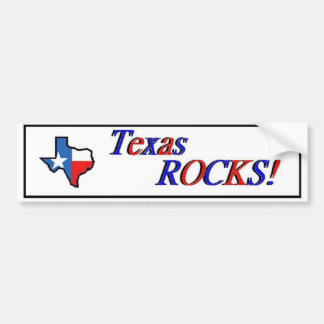 Autocollant De Voiture Roches du Texas !
