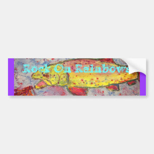 Autocollant De Voiture rock on rainbows