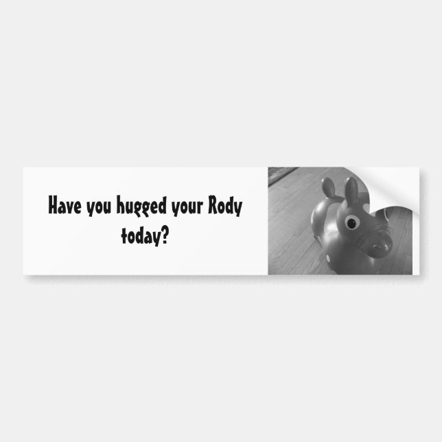 Autocollant De Voiture Rody drôle Bumpersticker (Devant)