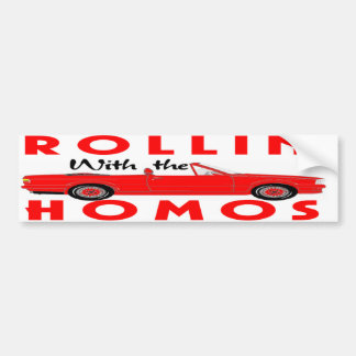 AUTOCOLLANT DE VOITURE ROLLIN HOMO BULLETIN
