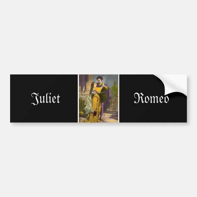 Autocollant De Voiture Romeo & Juliet (Devant)