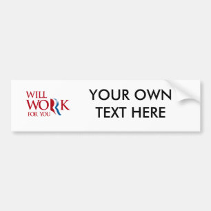 Autocollant De Voiture ROMNEY FONCTIONNERA POUR YOU.png