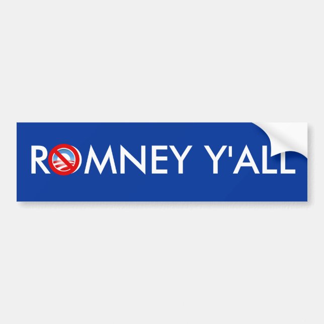 AUTOCOLLANT DE VOITURE ROMNEY VOUS (Devant)