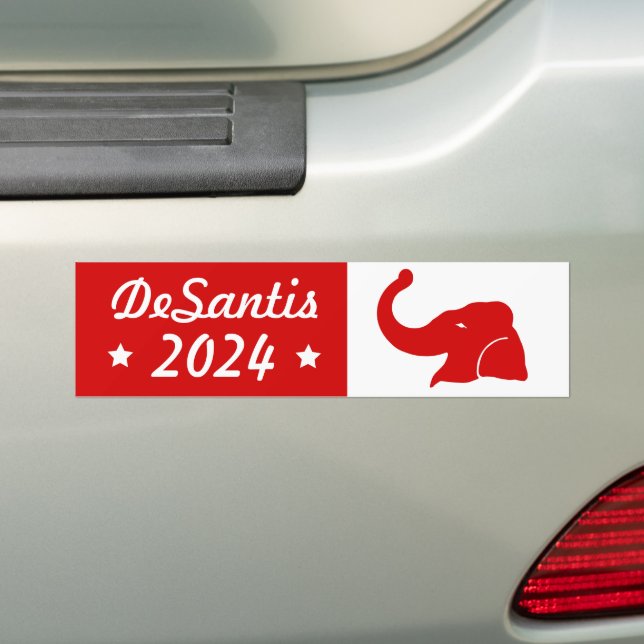 Autocollant De Voiture Ron DeSantis Pour Président 2024 (En voiture)