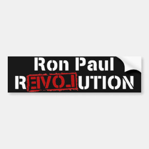 Autocollant De Voiture Ron Paul