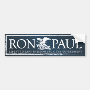 Autocollant De Voiture Ron Paul