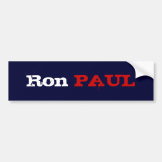 Autocollant De Voiture Ron Paul