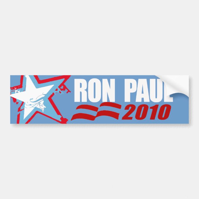 Autocollant De Voiture Ron Paul 2012 (Devant)