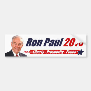 Autocollant De Voiture Ron Paul 2016