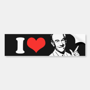 Autocollant De Voiture Ron Paul parlant