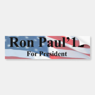 Autocollant De Voiture Ron Paul pour le Président Bumpersticker