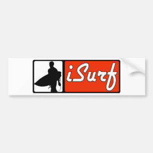Autocollant De Voiture rouge d'iSurf