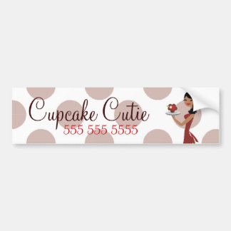 Autocollant De Voiture Rouge ethnique de Cutie de 311 petits gâteaux