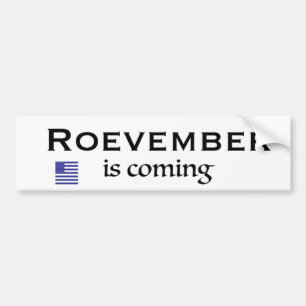 Autocollant De Voiture Rovember arrive