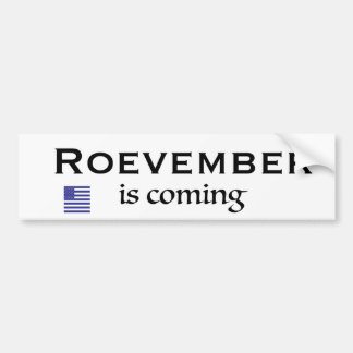 Autocollant De Voiture Rovember arrive