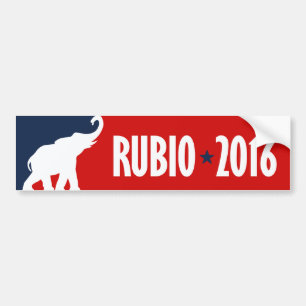 AUTOCOLLANT DE VOITURE RUBIO 2016 SPORTBUMPER - .PNG
