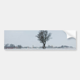 Autocollant De Voiture Rural winter road