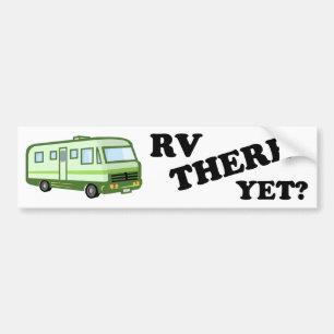 Autocollant De Voiture RV LÀ ENCORE ? (vert)