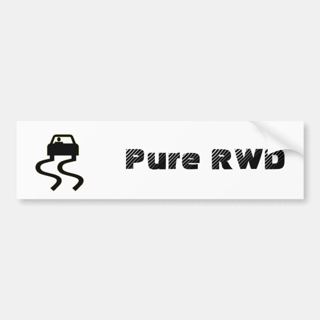 Autocollant De Voiture RWD pur (Devant)