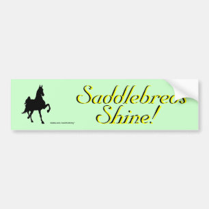 Autocollant De Voiture Saddlebreds