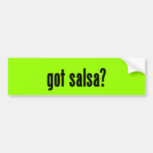 Autocollant De Voiture Salsa obtenu ?