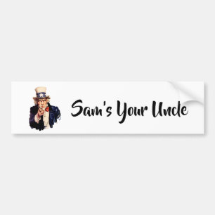 Autocollant De Voiture Sam's Your Oncle