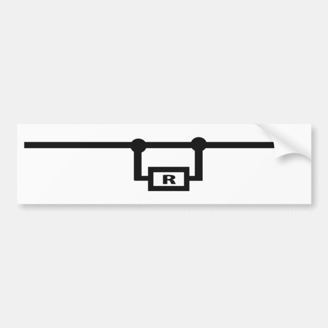 Autocollant De Voiture sans objet résistant (Devant)