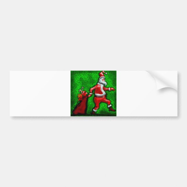 Autocollant De Voiture Santa Claus (Devant)