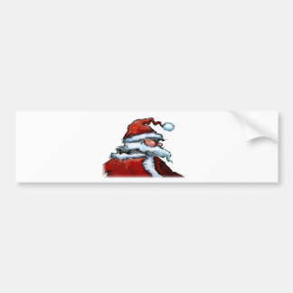 Autocollant De Voiture Santa Claus