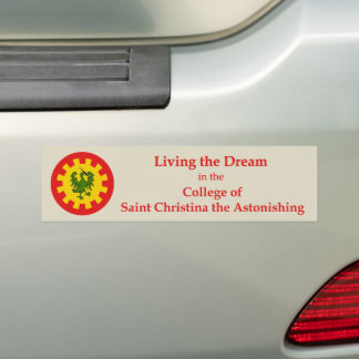 Autocollant De Voiture SCA College of Saint Christina