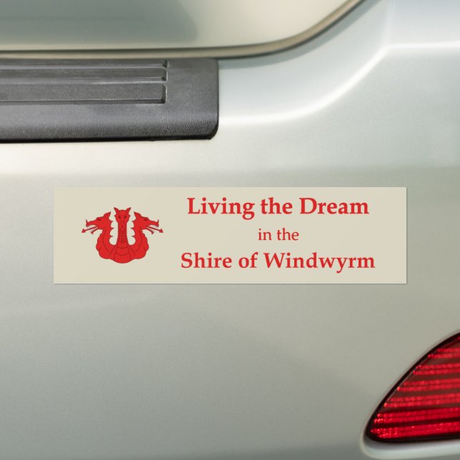 Autocollant De Voiture SCA Windwyrm Bumper Sticker (En voiture)