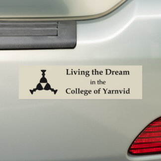 Autocollant De Voiture SCA Yarnvid Bumper Sticker