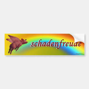 Autocollant De Voiture schadenfreude