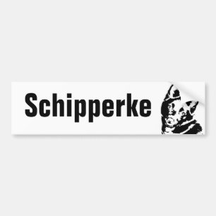 Autocollant De Voiture Schipperke Picture
