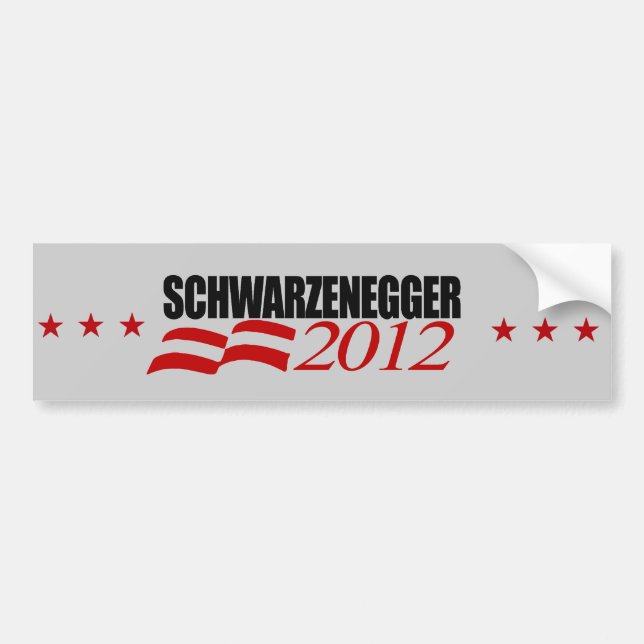 Autocollant De Voiture Schwarzenegger (Devant)
