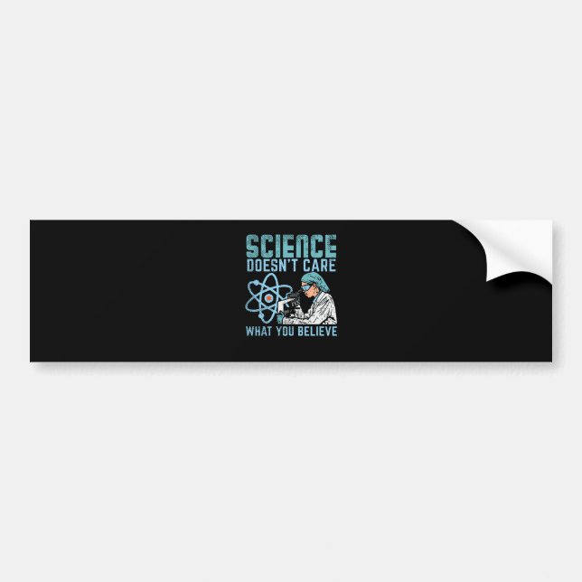 Autocollant De Voiture Scientifique (Devant)