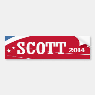 AUTOCOLLANT DE VOITURE SCOTT 2014