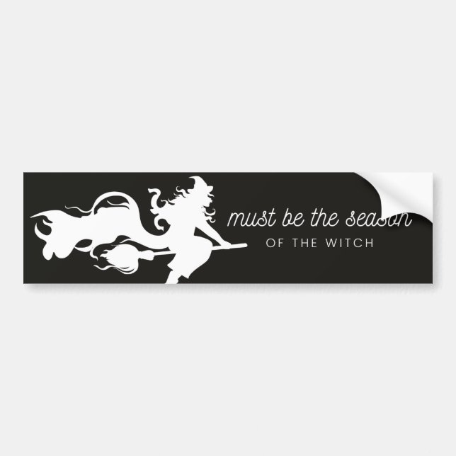 Autocollant De Voiture Season of the Witch Bumper Sticker (Devant)