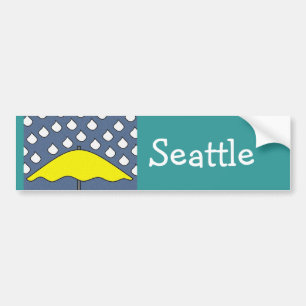 AUTOCOLLANT DE VOITURE SEATTLE