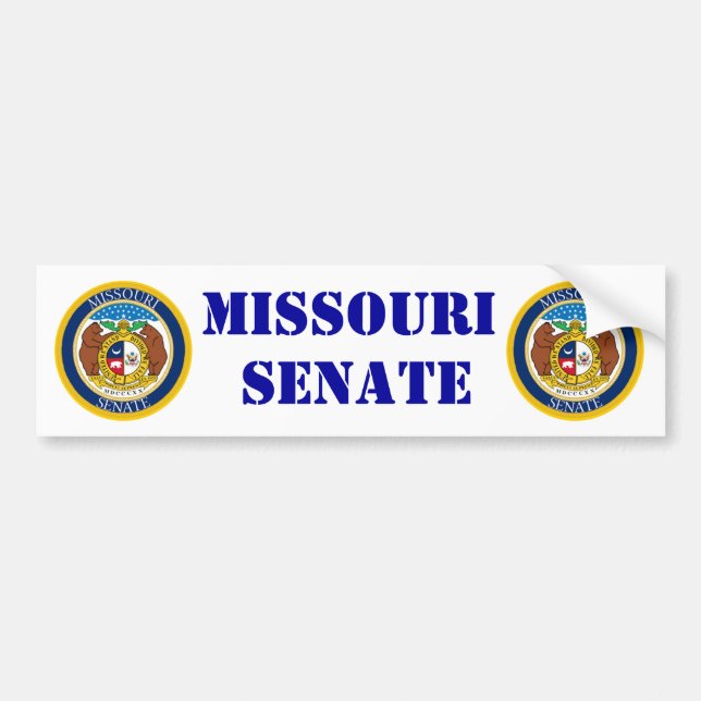 AUTOCOLLANT DE VOITURE SÉNAT DE MISSOURI (Devant)