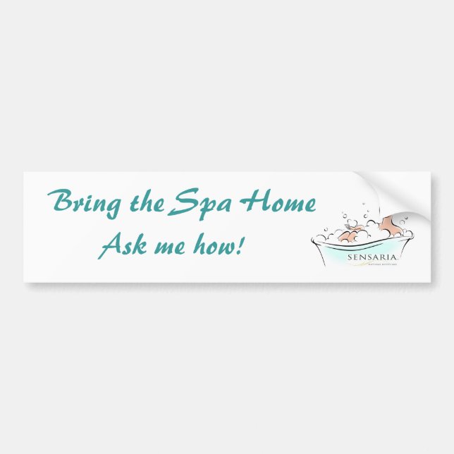 Autocollant De Voiture Sensaria Bumpersticker (Devant)