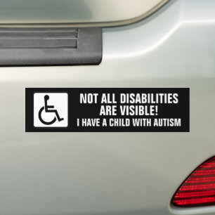 Autocollant De Voiture Sensibilisation à l'autisme