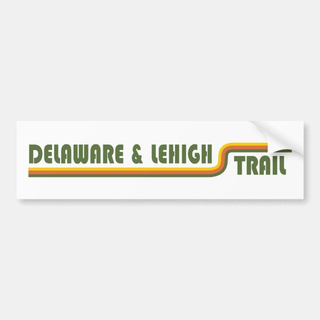 Autocollant De Voiture Sentier D&L Pennsylvanie (Devant)