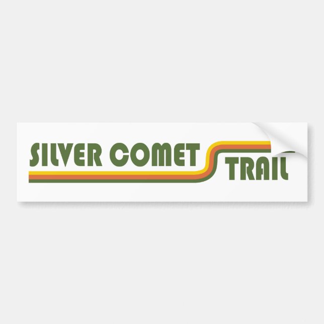 Autocollant De Voiture Sentier Silver Comet Géorgie (Devant)
