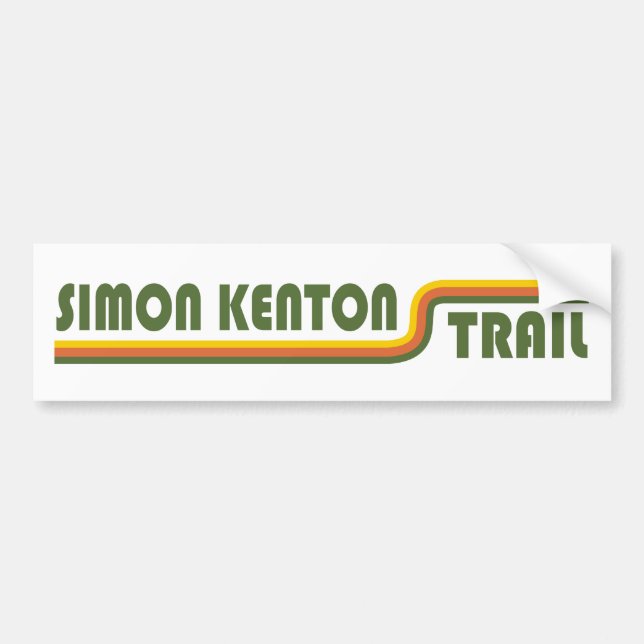 Autocollant De Voiture Sentier Simon Kenton Ohio (Devant)