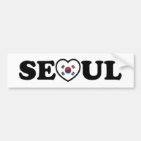 Seoul Love Heart Taegeukgi Flag