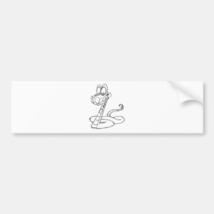 AUTOCOLLANT DE VOITURE SERPENT