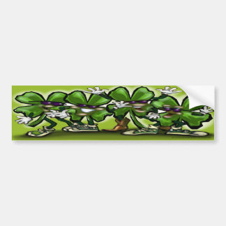 Autocollant De Voiture Shamrock Gang